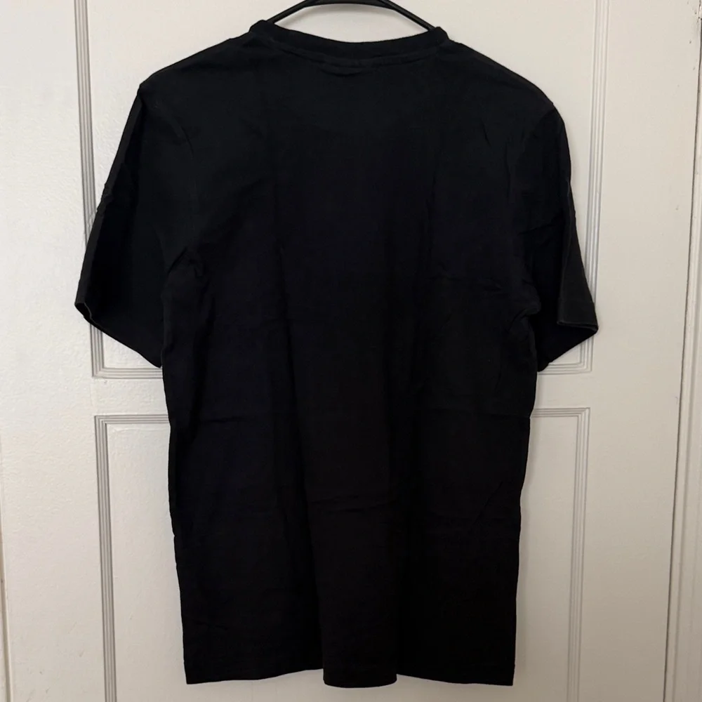 Adidas Originals Black Tee with White Trefoil Logo